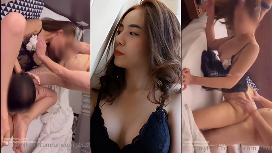 คลิปหลุดxxx unicorn_2808 โดนพาตัวเข้ามาที่โรงแรมจัดทรีซั่ม ทั้งโม๊กให้คนข้างหน้า แล้วต่อด้วยโดนเย็ดท่าหมาข้างหลัง