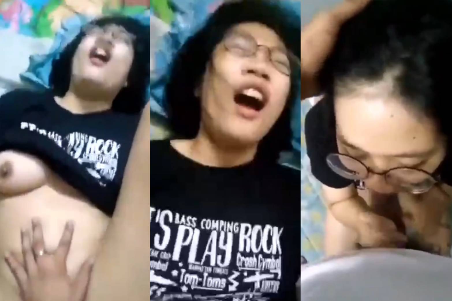 คลิปหลุดทางบ้าน สาวแว่นนักเรียน ม.ปลาย เย็ดกับแฟน เจอแฟนซอยหีไม่ยั้งเสียงร้องลั่น เย็ดแล้วให้อมควยต่อ ใช้ปากเก่งจริงๆ