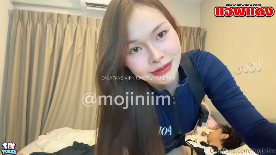 คลิปหลุด Onlyfans mojiniim น้องนุ่มนิ่มจับตรวจควยให้เสียวๆ ก่อนจับโม๊คแล้วค่อยโดนจับซอยหีคาชุดตำรวจแบบไม่ยั้งซอยรัวจนน้ำแตกร้องครางลั่น