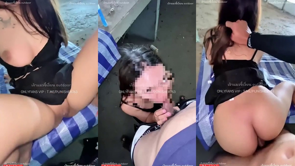 คลิปหลุด สาวขี้เงี่ยนมาแอบเย็ดเสียวกับแฟนหนุ่ม มาจับอมควยได้อารมณ์จัดๆ ต่อด้วยแหวกขาเย็ดท่าหมากระแทกหีเย็ดหีงานแจ่มๆ โยกควยเอวเด็ดๆ