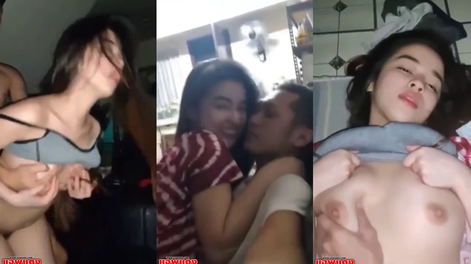คลิปหลุดทางบ้าน สาวขี้เงี่ยนมาตั้งกล้องเย็ดเสียวกับคู่เทพเย็ดหีร่อนเอวสุดมันส์ กระแทกหีเย็ดหีนวดนมแจ่มจัดๆครางเสียวลั่นห้องงานดีจัดๆ